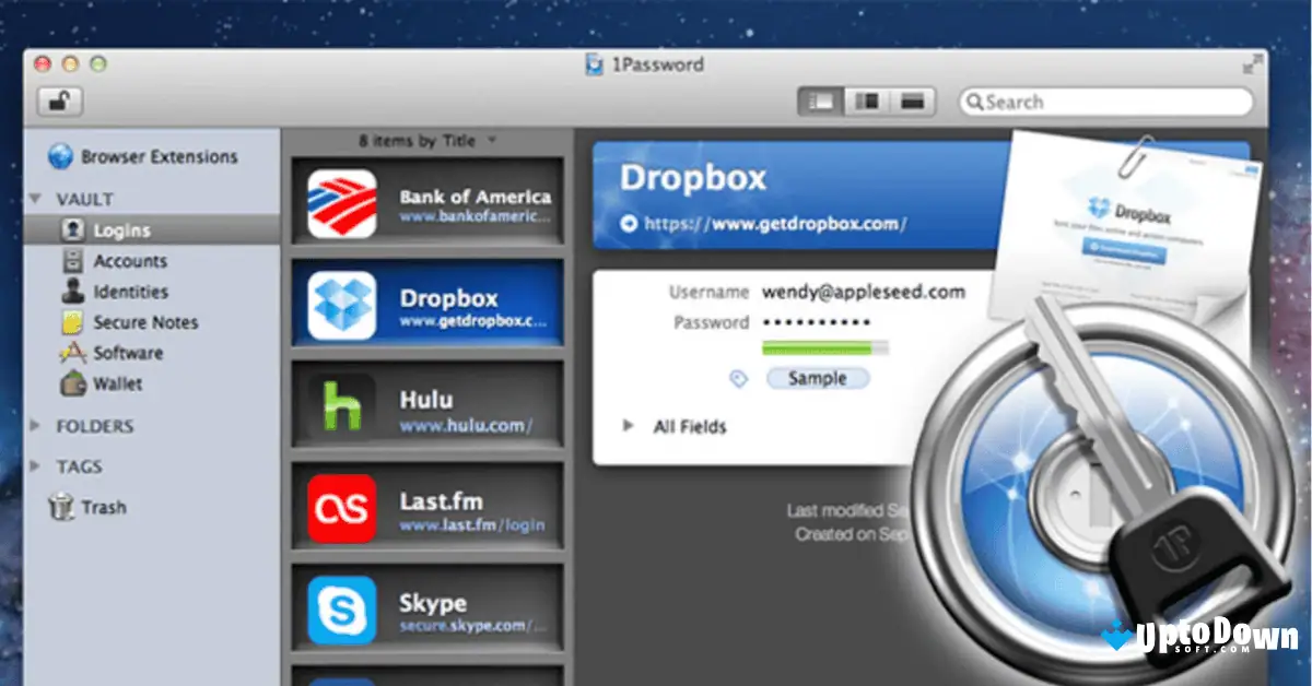 Download 1Password untuk Mac Uptodown 2026 screenshot 2
