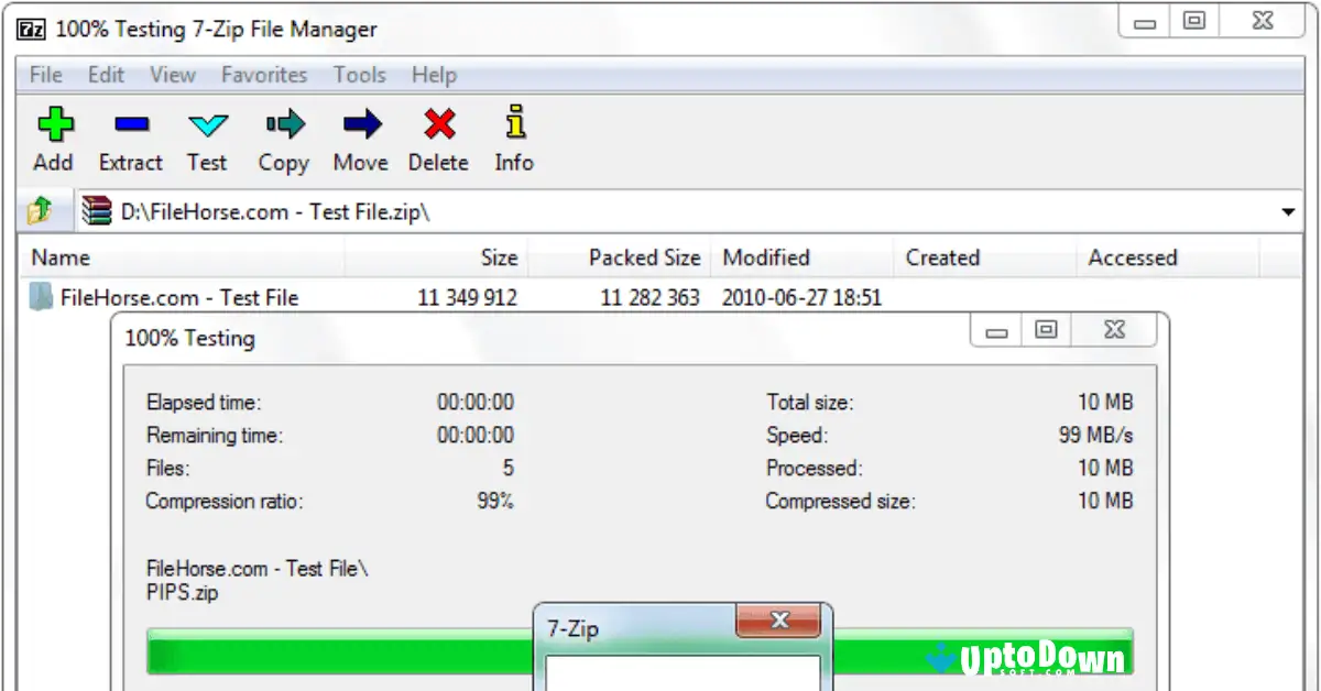 Download 7-Zip (32-bit) (Versi Terbaru 2026) screenshot 3