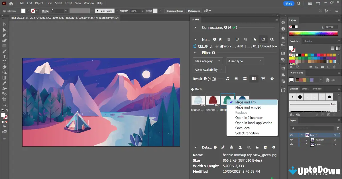 Download &amp; Ulasan Adobe Illustrator (Versi Terbaru 2026) screenshot 1