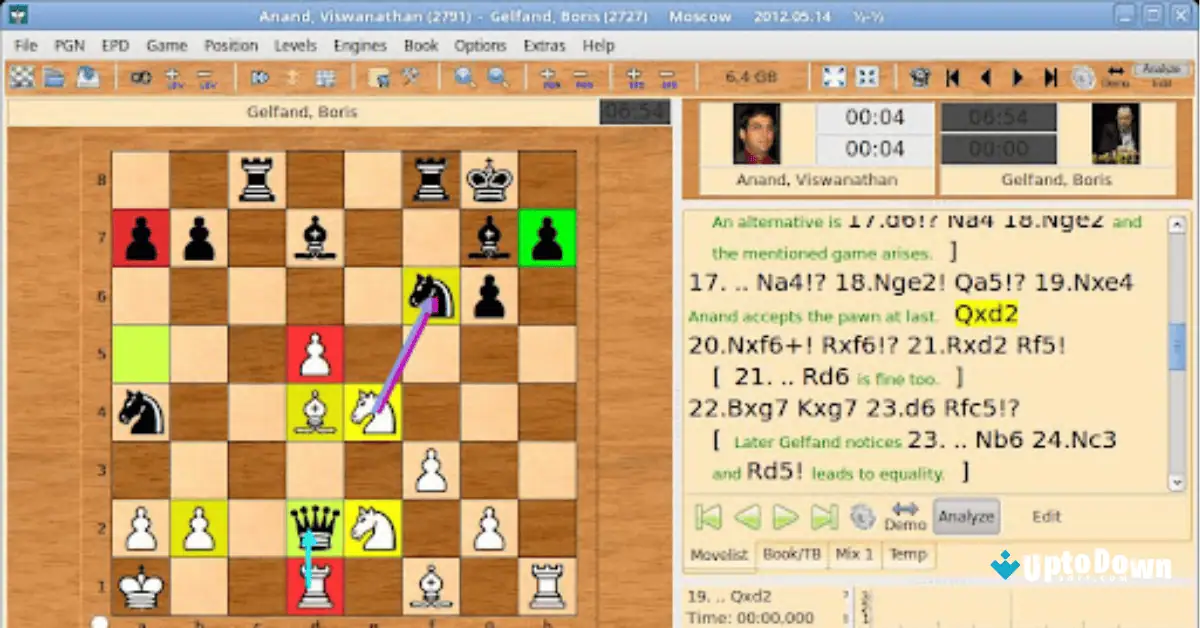 Arena Chess GUI Gratis Download Uptodown 2026 screenshot 1