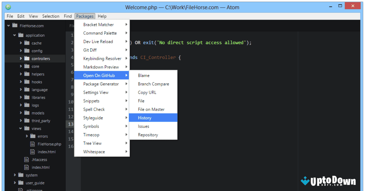 Download Atom (64-bit) (Terbaru 2026) screenshot 2