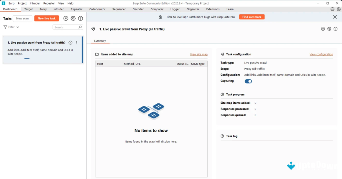 Burp Suite Community Edition untuk Mac Uptodown 2026 screenshot 1