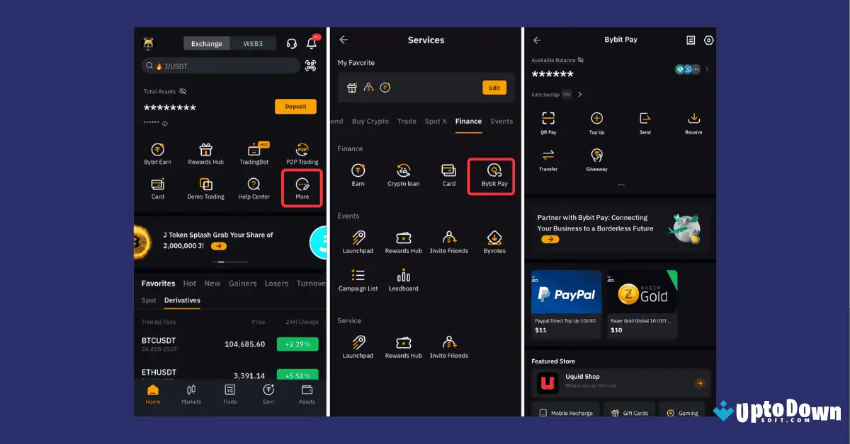 Bybit APK Download Versi Terbaru Uptodown 2026 screenshot 2