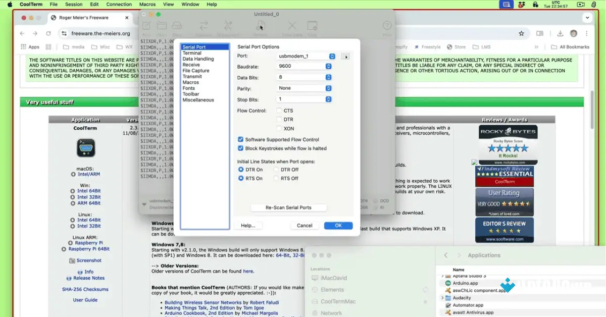 Coolterm untuk Mac Download Uptodown 2026 screenshot 3