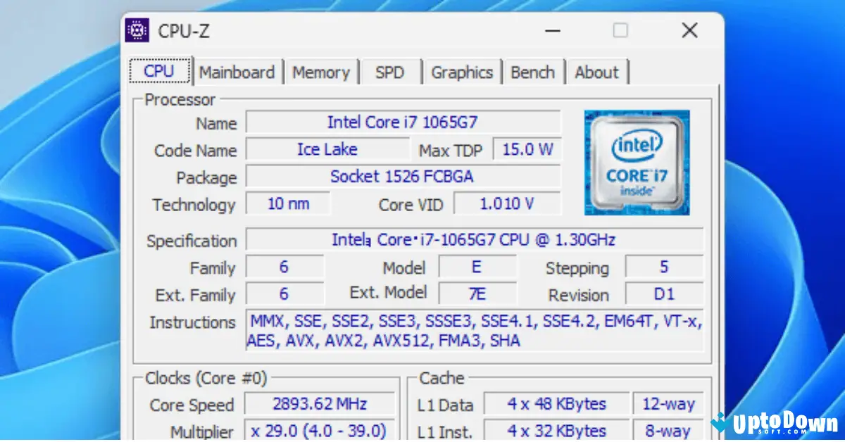 Download CPU-Z (Versi Terbaru 2026) screenshot 2