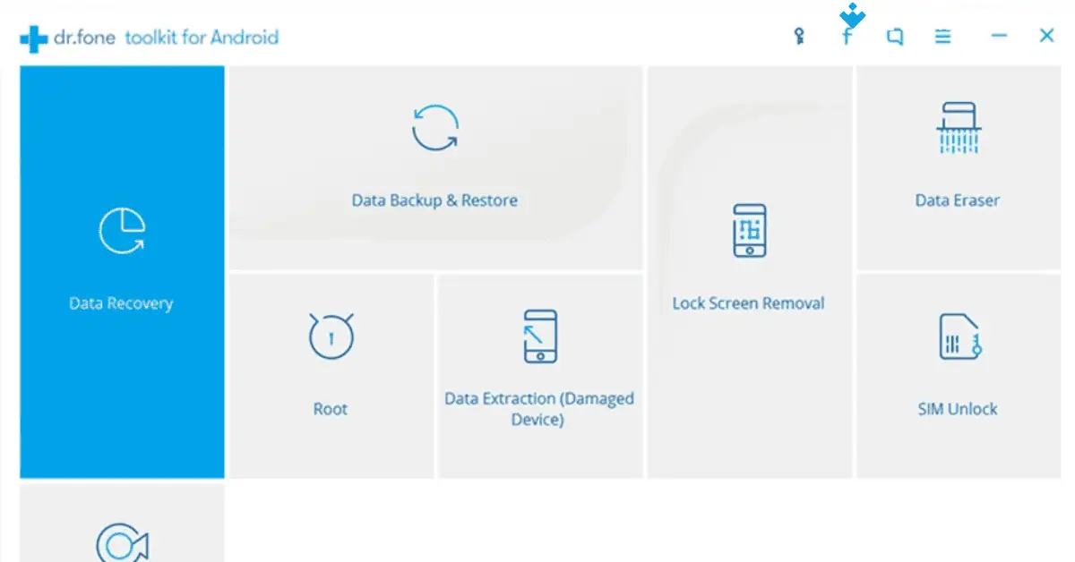 Download Dr.Fone Toolkit untuk Android (Versi Terbaru 2026) screenshot 1
