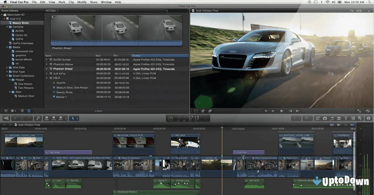 Download Final Cut Pro X untuk Mac (Versi Terbaru 2026) screenshot 1