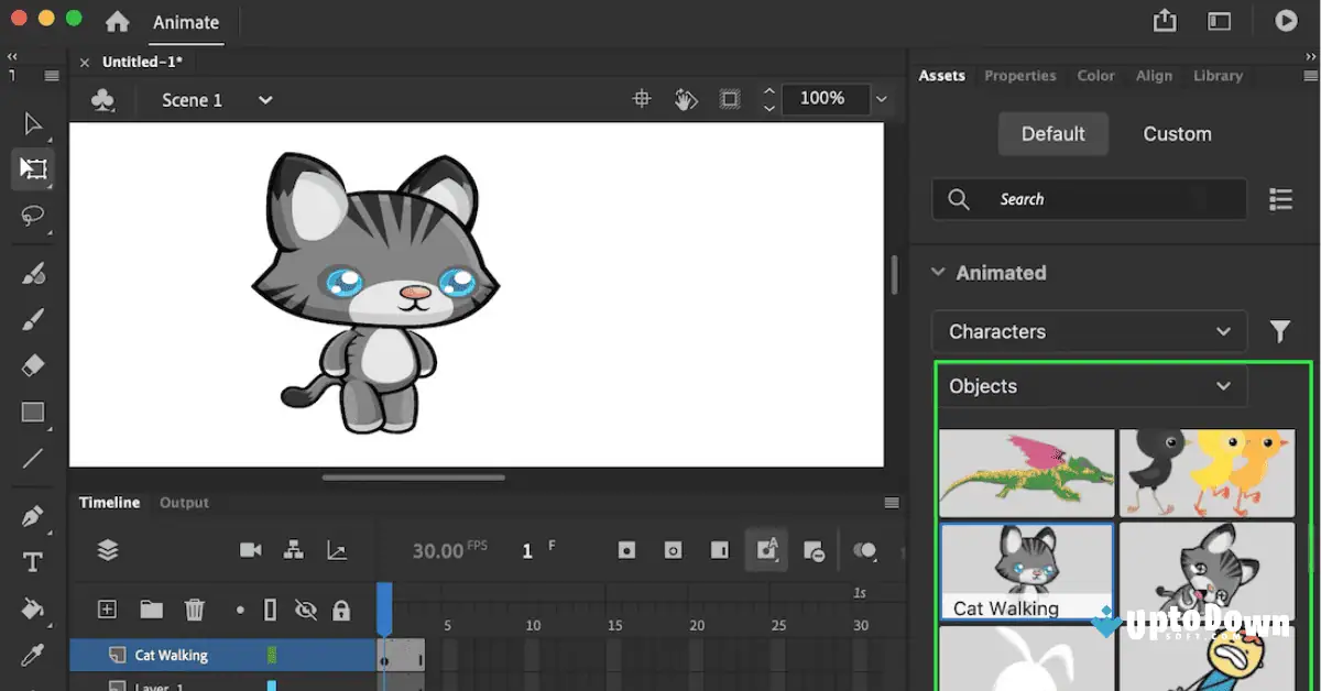Download Perangkat Lunak Animasi Flash 2D di Uptodown screenshot 1