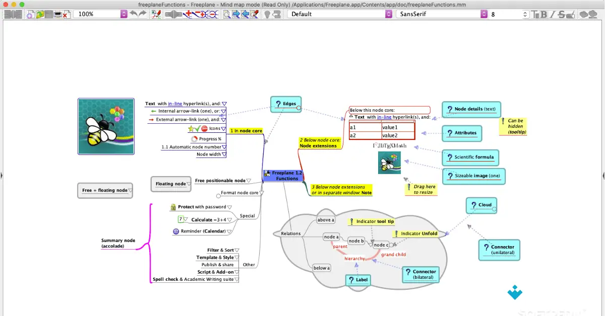 Freeplane untuk Mac Download Uptodown 2026 screenshot 3