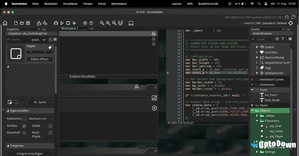 GameMaker Studio untuk Mac Uptodown 2026 screenshot 1