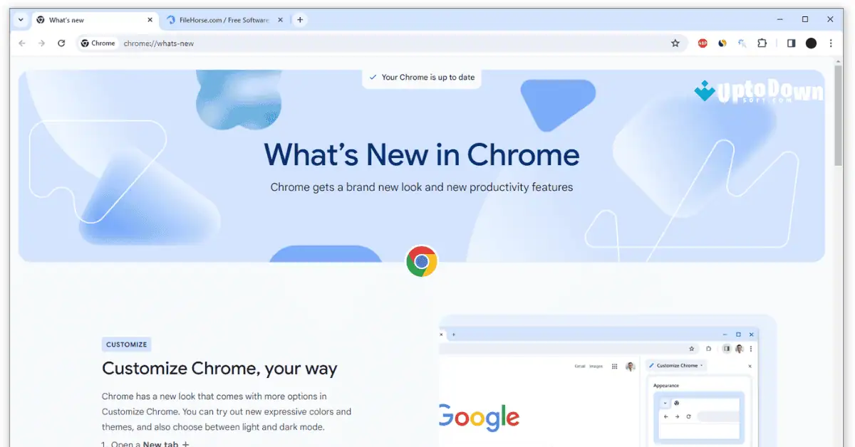 Download Google Chrome Uptodown PC Gratis 64-bit screenshot 1