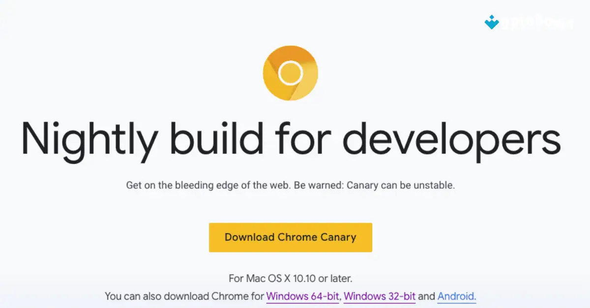 Downlod Google Chrome Canary untuk Mac (Versi Terbaru 2026) screenshot 1