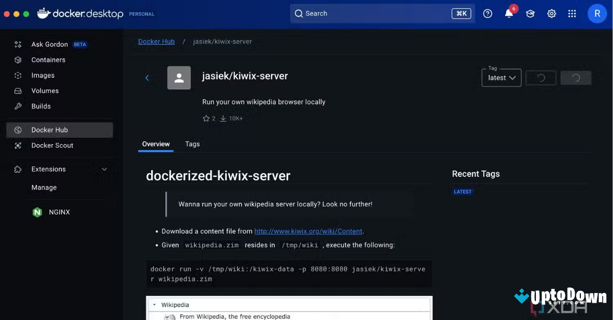 Download Kiwix untuk Mac Uptodown 2026 screenshot 3
