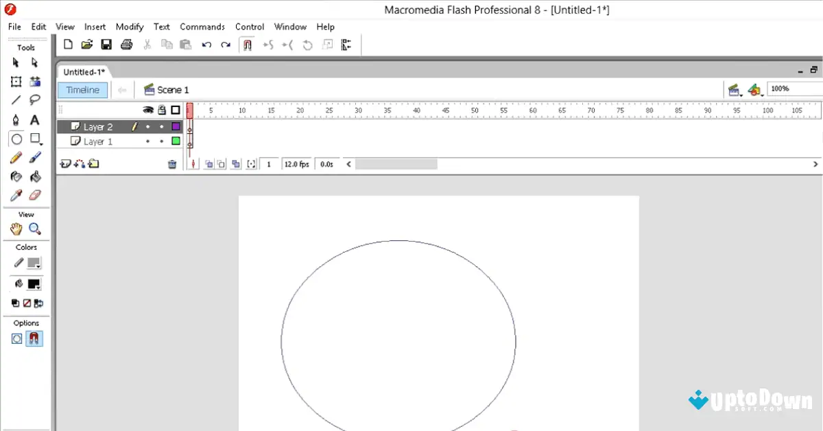 Download Macromedia Flash 8 (Versi Terbaru 2026) screenshot 1