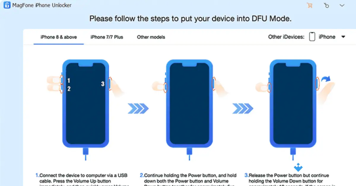 Pembuka Kunci iPhone MagFone untuk Mac Uptodown 2026 screenshot 2
