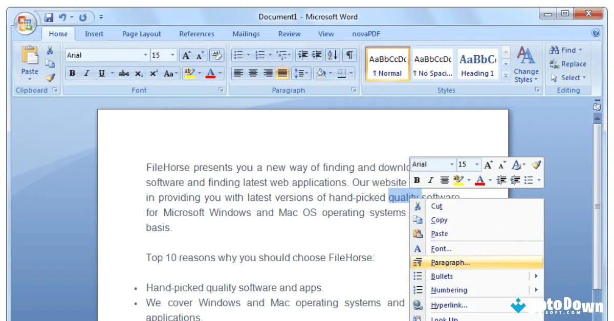 Microsoft Office 2010 Uptodown Gratis 64-bit untuk Windows screenshot 3