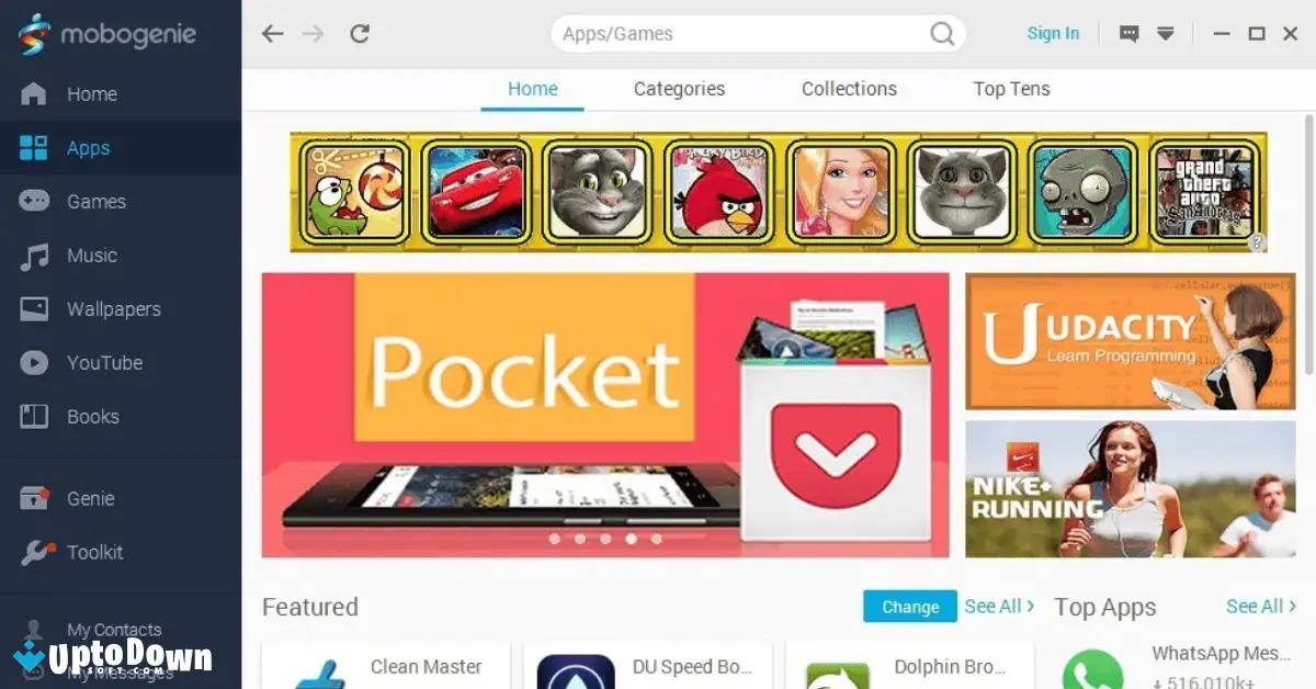 Download Mobogenie (Terbaru 2026) screenshot 1