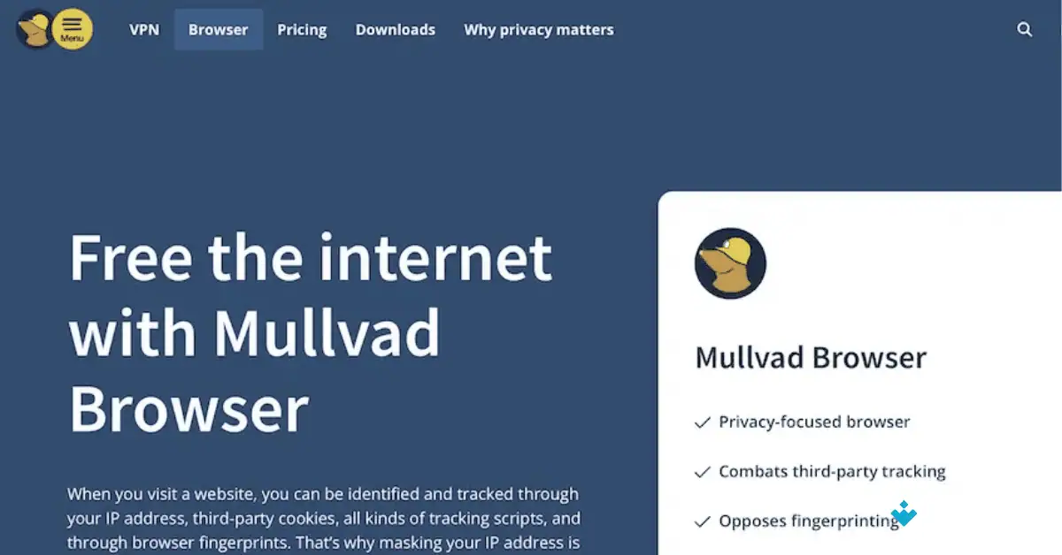 Mullvad Browser untuk Mac Uptodown 2026 screenshot 1