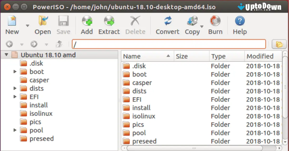 Download PowerISO (32-bit) (Terbaru 2026) screenshot 3
