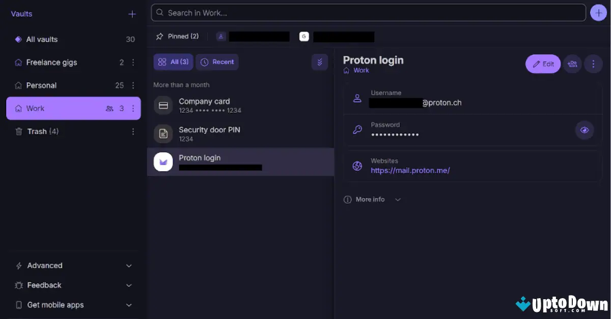 Download Proton Pass untuk Mac (Versi Terbaru 2026) screenshot 1
