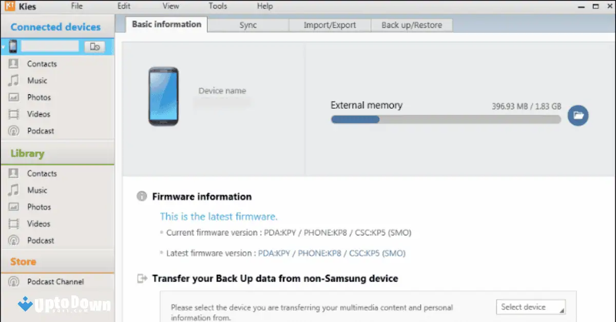 Download Samsung Kies (Versi Terbaru 2026) screenshot 3