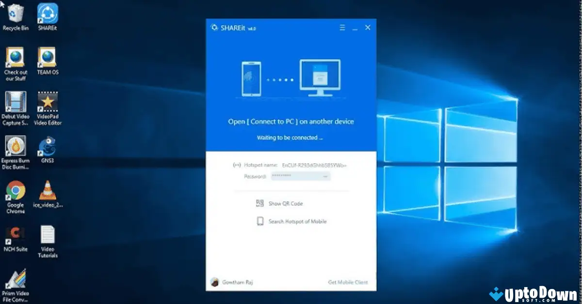 Download SHAREit untuk PC Uptodown (2026) – Windows 10/11 screenshot 1