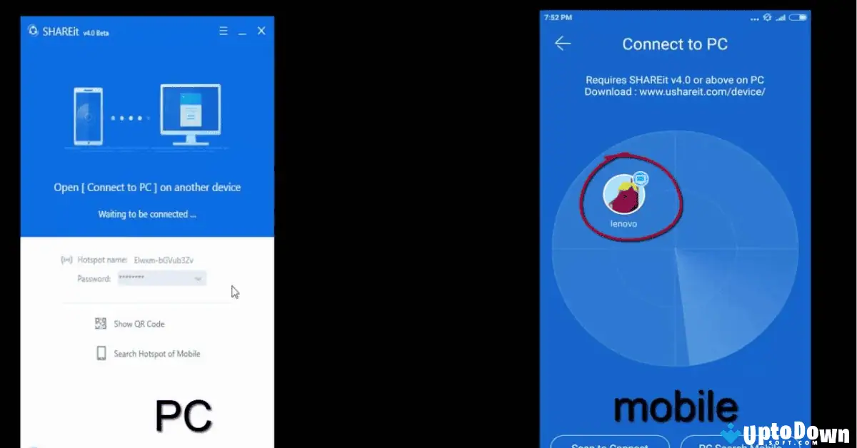 Download SHAREit untuk PC Uptodown (2026) – Windows 10/11 screenshot 3