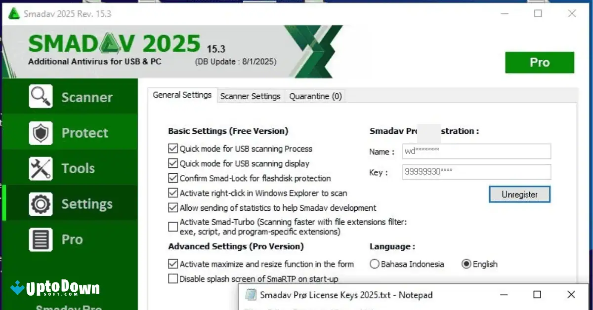 Download Antivirus SmadAV Uptodown untuk Win 11/10 2026 screenshot 1