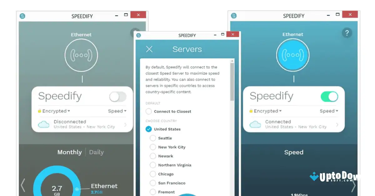 Speedify untuk PC Download Gratis Uptodown di Tahun 2026 screenshot 1