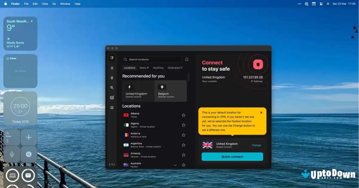 Download Surfshark untuk Mac di uptodown 2026 screenshot 2