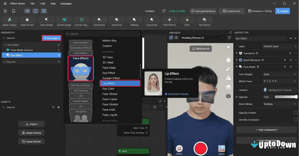 Efek TikTok untuk Mac Uptodown 2026 screenshot 1