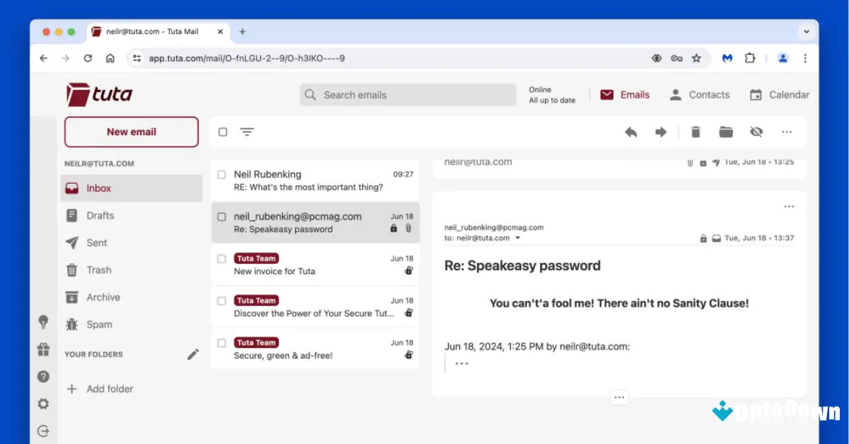 Tutal Mail untuk Mac Download Uptodown 2026 screenshot 3