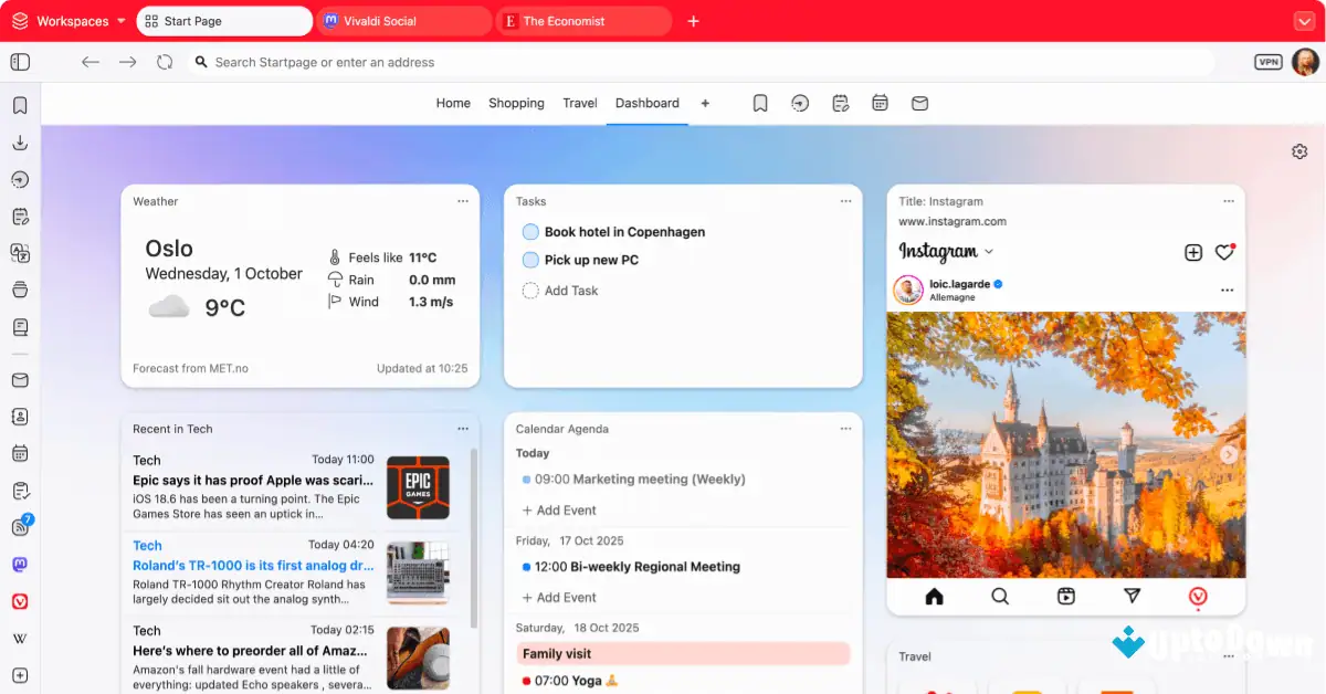 Vivaldi untuk Mac Download Uptodown 2026 screenshot 2