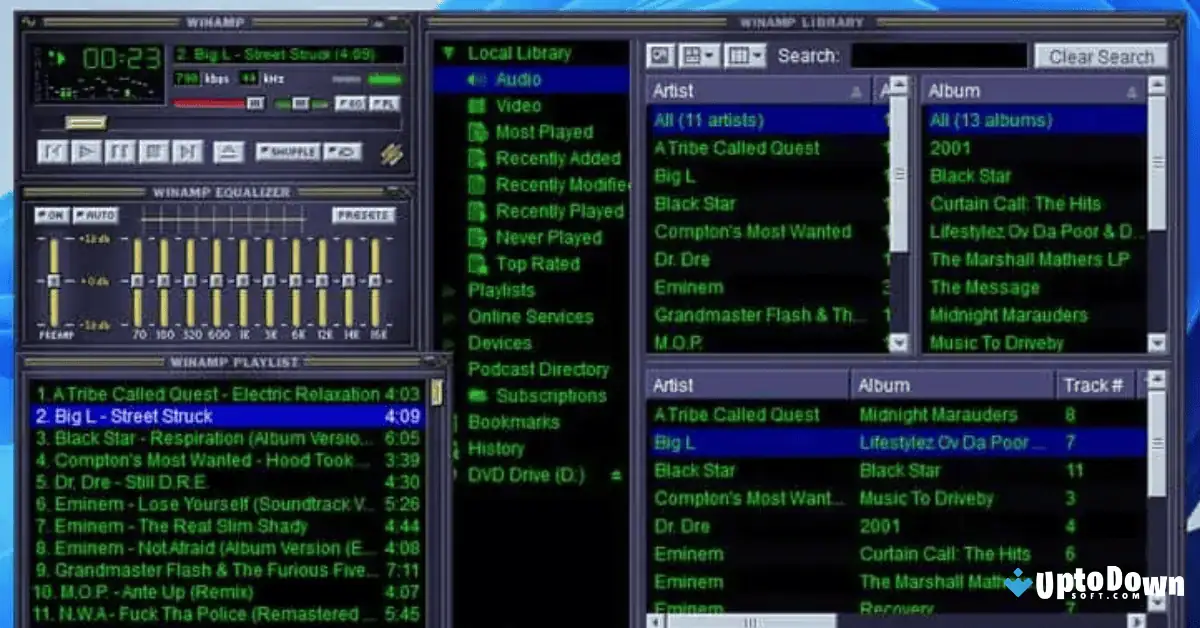 Download Winamp (Versi Terbaru 2026) untuk Win 11/10 screenshot 1