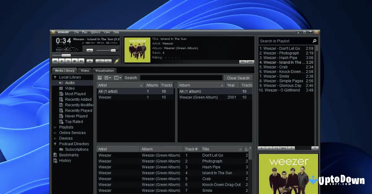 Download Winamp (Versi Terbaru 2026) untuk Win 11/10 screenshot 3