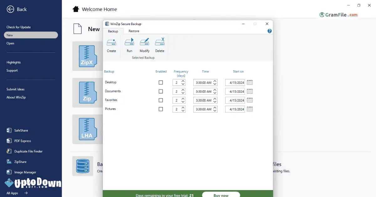 Download WinZip (64-bit) (Versi Terbaru 2026) screenshot 1