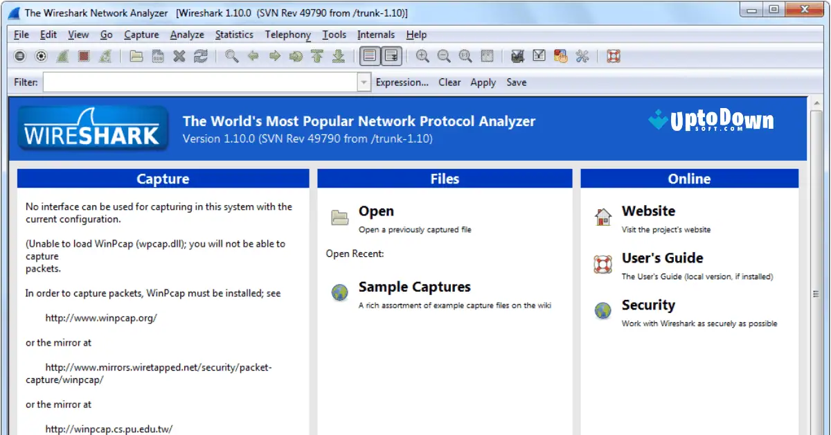 Download Wireshark (64-bit) (Versi Terbaru 2026) screenshot 1