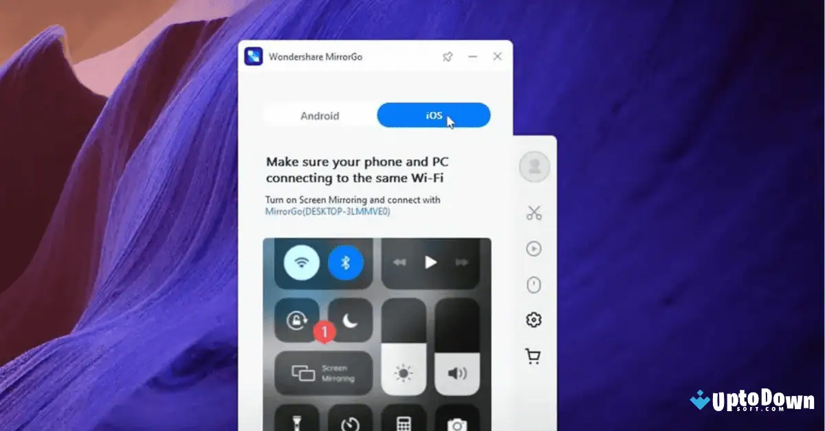 Download Wondershare MirrorGo (Versi Terbaru 2026) screenshot 1
