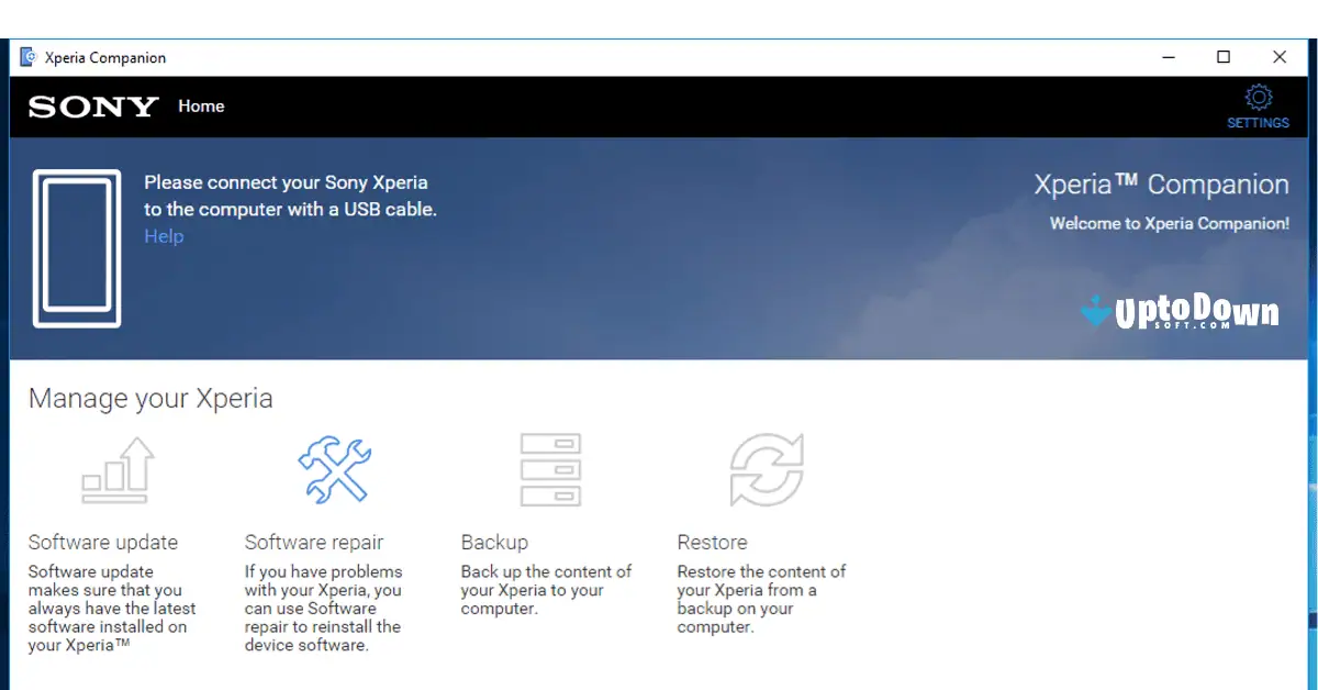 Download Aplikasi Xperia Companion (Versi Terbaru 2026) screenshot 1